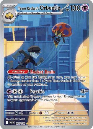 Team Rocket's Orbeetle (198/182) [Scarlet & Violet: Destined Rivals]-1