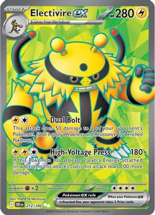 Electivire ex (212/182) [Scarlet & Violet: Destined Rivals]-1