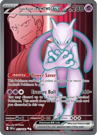 Team Rocket's Mewtwo ex (213/182) [Scarlet & Violet: Destined Rivals]-1