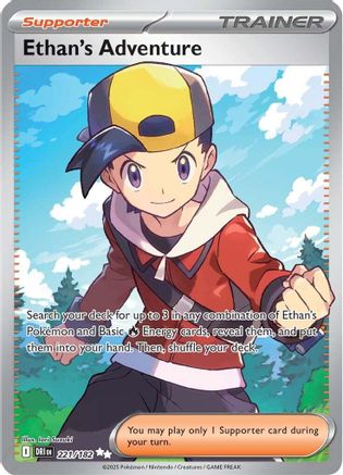 Ethan's Adventure (221/182) [Scarlet & Violet: Destined Rivals]-1