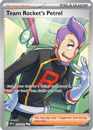 Team Rocket's Petrel (226/182) [Scarlet & Violet: Destined Rivals]-1