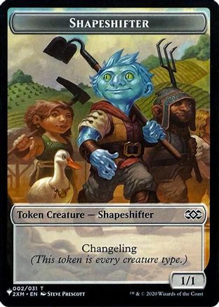 Shapeshifter // Dog Double-Sided Token [The List]-3