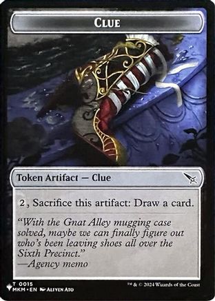 Clue // Copy Double-Sided Token [The List]-3