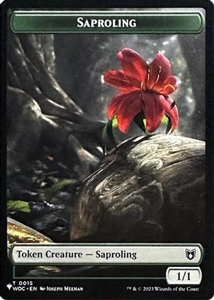 Saproling // Sliver Double-Sided Token [The List]-3