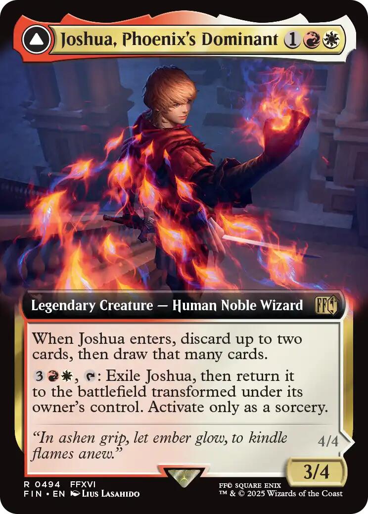 Joshua, Phoenix's Dominant (Extended Art) [FINAL FANTASY]-1