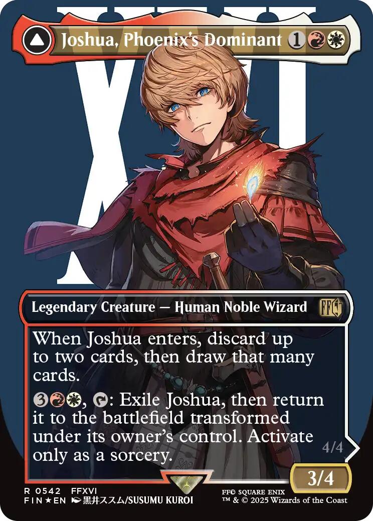 Joshua, Phoenix's Dominant (Surge Foil) [FINAL FANTASY]-1