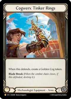 Cogwerx Tinker Rings [SEA008] (High Seas)  Rainbow Foil-1