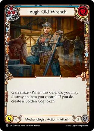 Tough Old Wrench (Blue) [SEA035] (High Seas)-1