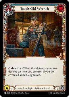 Tough Old Wrench (Blue) [SEA035] (High Seas)  Rainbow Foil-1