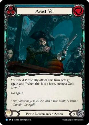 Avast Ye! [SEA056] (High Seas)  Rainbow Foil-1