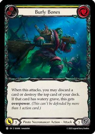 Burly Bones (Yellow) [SEA066] (High Seas)-1