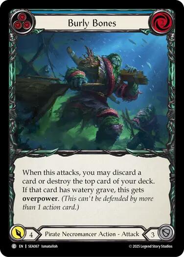 Burly Bones (Blue) [SEA067] (High Seas)-1
