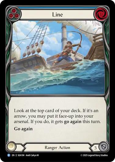 Line [SEA104] (High Seas)  Rainbow Foil-1