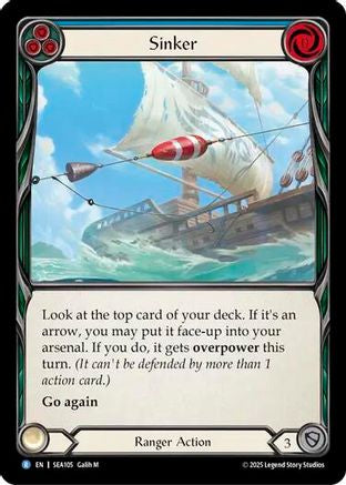 Sinker [SEA105] (High Seas)  Rainbow Foil-1