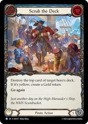 Scrub the Deck [SEA147] (High Seas)-1