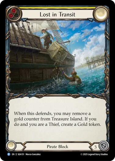 Lost in Transit [SEA151] (High Seas)  Rainbow Foil-1