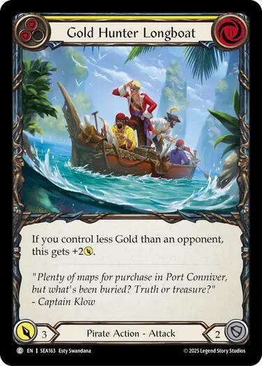 Gold Hunter Longboat [SEA163] (High Seas)-1