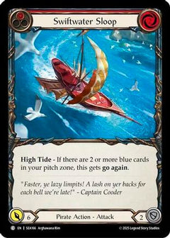 Swiftwater Sloop (Red) [SEA166] (High Seas)  Rainbow Foil-1