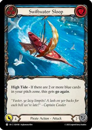 Swiftwater Sloop (Blue) [SEA168] (High Seas)-1