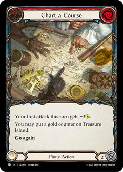 Chart a Course (Red) [SEA173] (High Seas)  Rainbow Foil-1
