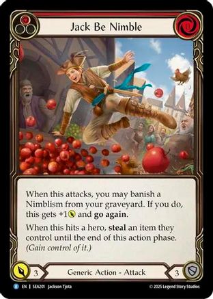 Jack Be Nimble [SEA201] (High Seas)  Rainbow Foil-1