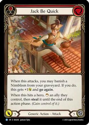 Jack Be Quick [SEA202] (High Seas)  Rainbow Foil-1