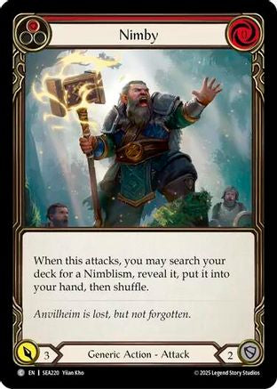 Nimby (Red) [SEA220] (High Seas)  Rainbow Foil-1