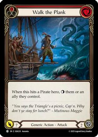 Walk the Plank (Red) [SEA235] (High Seas)-1
