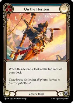 On the Horizon (Blue) [SEA243] (High Seas)  Rainbow Foil-1