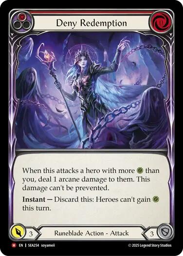 Deny Redemption [SEA254] (High Seas)  Rainbow Foil-1