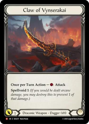 Claw of Vynserakai [SEA257] (High Seas)-1