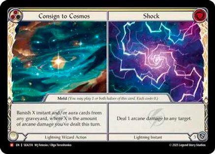Consign to Cosmos // Shock [SEA259] (High Seas)  Rainbow Foil-1