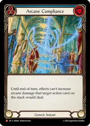 Arcane Compliance [SEA261] (High Seas)  Rainbow Foil-1