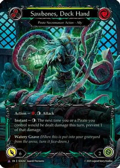 Sawbones, Dock Hand [SEA264] (High Seas)  Cold Foil-1