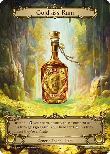 Goldkiss Rum (Treasure) [SEA245] (High Seas)  Rainbow Foil-1