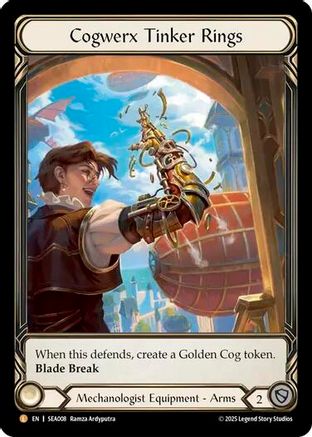 Cogwerx Tinker Rings (Treasure) [SEA008] (High Seas)  Cold Foil-1