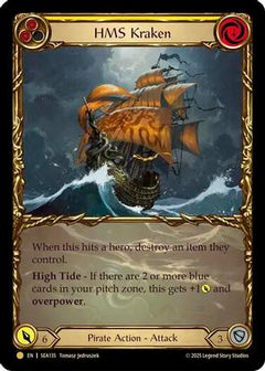 HMS Kraken (Treasure) [SEA135] (High Seas)  Cold Foil-1
