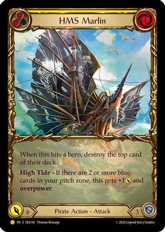 HMS Marlin (Treasure) [SEA136] (High Seas)  Cold Foil-1