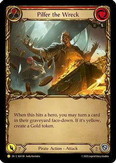 Pilfer the Wreck (Red) (Treasure) [SEA138] (High Seas)  Cold Foil-1