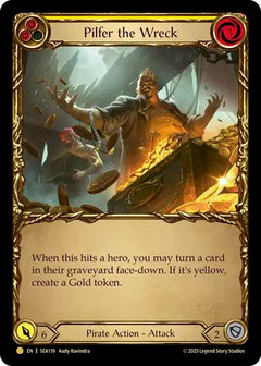 Pilfer the Wreck (Yellow) (Treasure) [SEA139] (High Seas)  Cold Foil-1