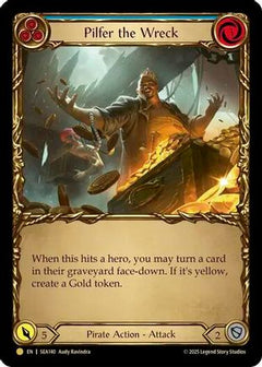 Pilfer the Wreck (Blue) (Treasure) [SEA140] (High Seas)  Cold Foil-1