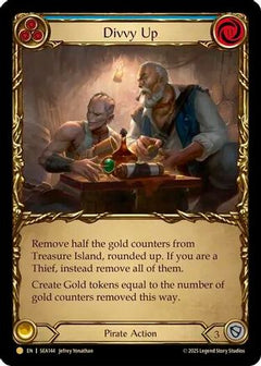 Divvy Up (Treasure) [SEA144] (High Seas)  Cold Foil-1