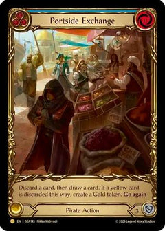 Portside Exchange (Treasure) [SEA145] (High Seas)  Cold Foil-1