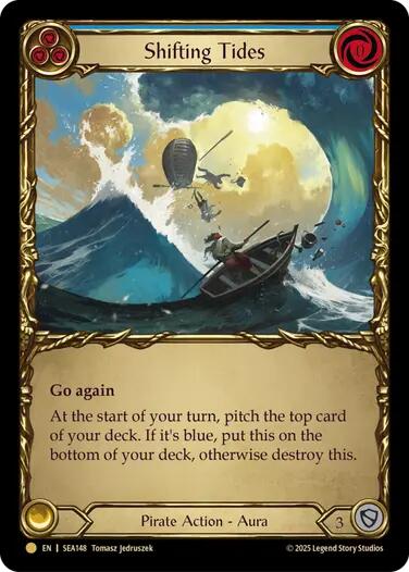 Shifting Tides (Treasure) [SEA148] (High Seas)  Cold Foil-1