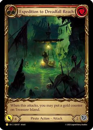 Expedition to Dreadfall Reach (Treasure) [SEA157] (High Seas)  Cold Foil-1