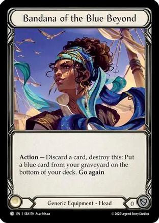 Bandana of the Blue Beyonds (Treasure) [SEA179] (High Seas)  Cold Foil-1