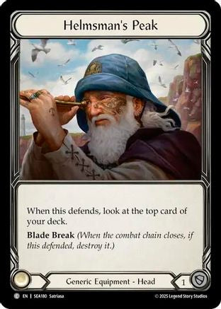 Helmsman's Peak (Treasure) [SEA180] (High Seas)  Cold Foil-1