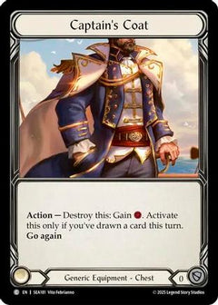 Captain's Coat (Treasure) [SEA181] (High Seas)  Cold Foil-1