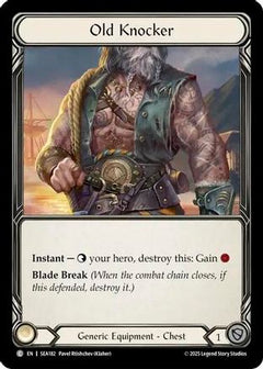 Old Knocker (Treasure) [SEA182] (High Seas)  Cold Foil-1