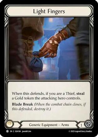Light Fingers (Treasure) [SEA184] (High Seas)  Cold Foil-1
